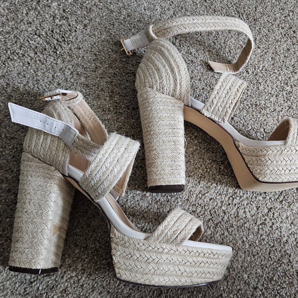 just fab Carson Platform Heeled Sandal